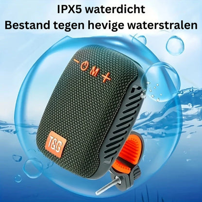 Portable Speaker Wireless Clip-On Silicone Clamp TF & USB