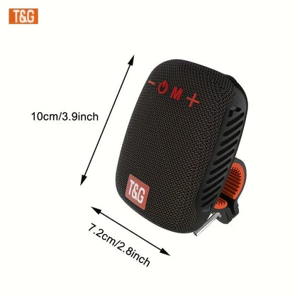 Portable Speaker Wireless Clip-On Silicone Clamp TF & USB