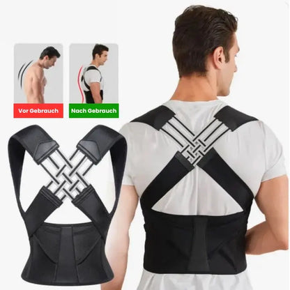 Posture Corrector Adjustable Back & Shoulder Support Breathable Neoprene