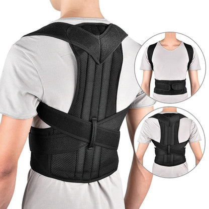 Posture Corrector Breathable Mesh Adjustable Fit