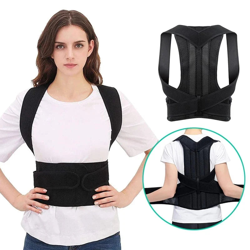 Posture Corrector Breathable Mesh Adjustable Fit
