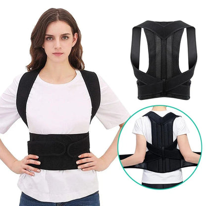Posture Corrector Breathable Mesh Adjustable Fit