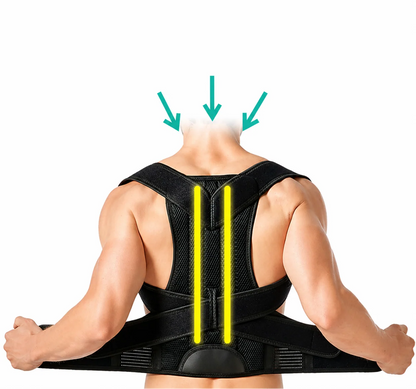 Posture Corrector Breathable Mesh Adjustable Fit