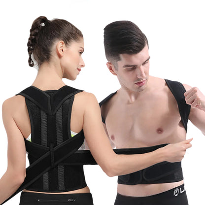 Posture Corrector Breathable Mesh Adjustable Fit