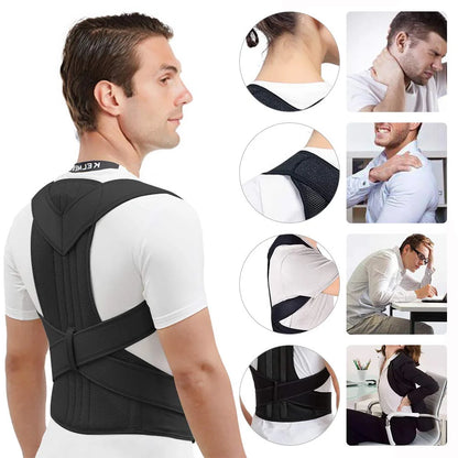 Posture Trainer Breathable Mesh Velcro Closure