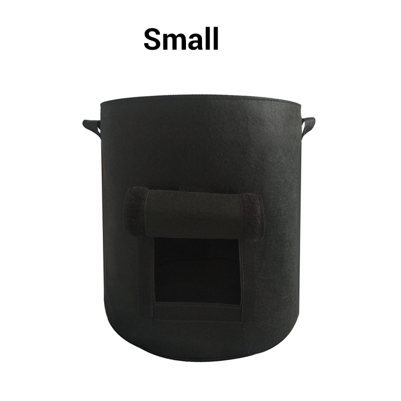 Potato Growing Bag Harvest Window Breathable Non-Woven Reinforced Handles