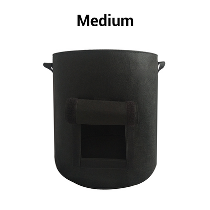 Potato Growing Bag Harvest Window Breathable Non-Woven Reinforced Handles