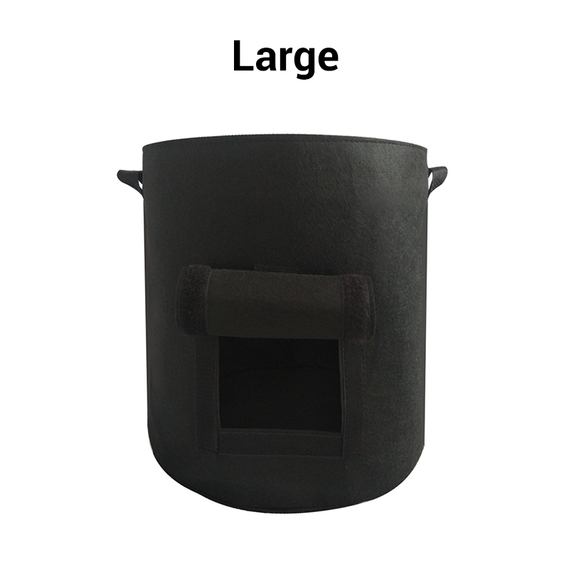 Potato Growing Bag Harvest Window Breathable Non-Woven Reinforced Handles