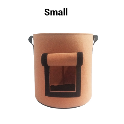 Potato Growing Bag Harvest Window Breathable Non-Woven Reinforced Handles