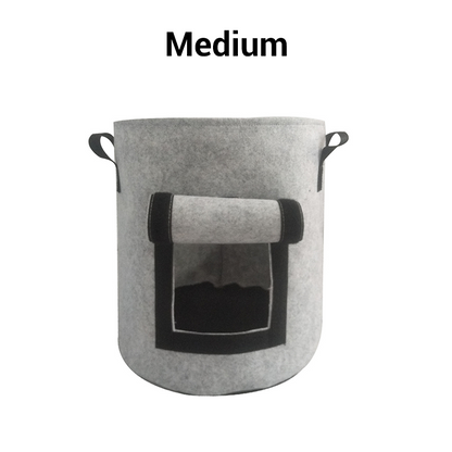 Potato Growing Bag Harvest Window Breathable Non-Woven Reinforced Handles