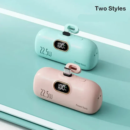 Power Bank 5000mAh 22.5W Digital Display