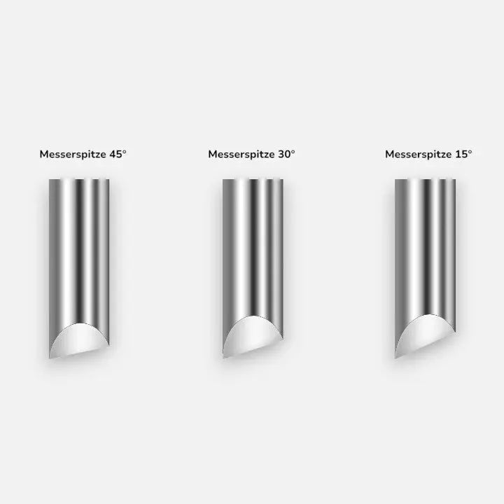 Precision Craft Cutter Set Angled Heads Replaceable Blades