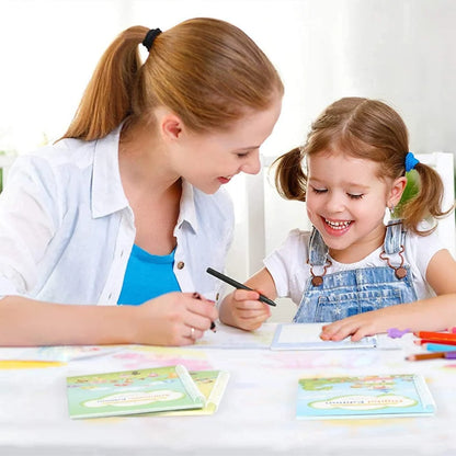 Preschool Writing Set 4 Workbooks Tear-Resistant Pages