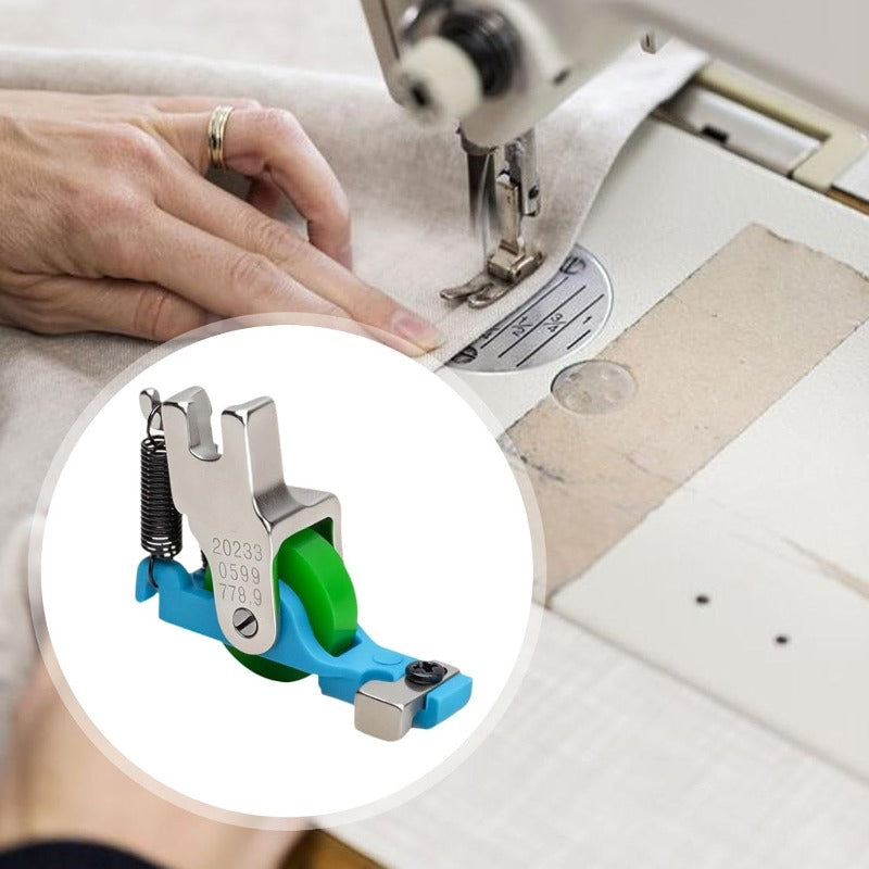 Presser Foot Integrated Rollers Fits Most Machines