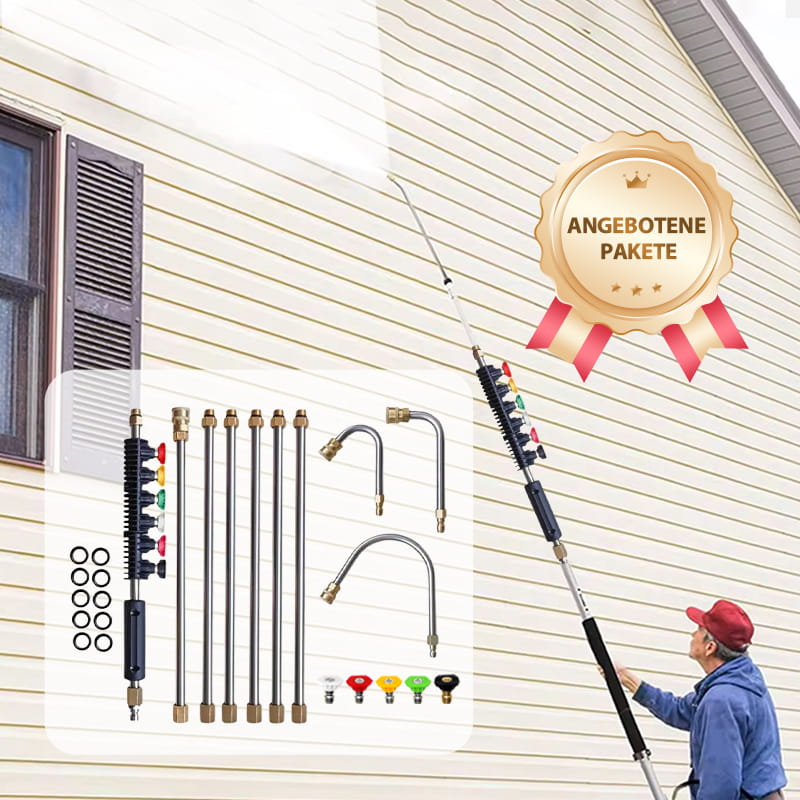 Pressure Washer Lance 4000 PSI Corrosion-Resistant Metal Ergonomic Handle