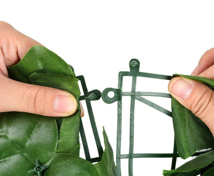 Privacy Screen Realistic Leaf UV-Resistant Cut To Fit