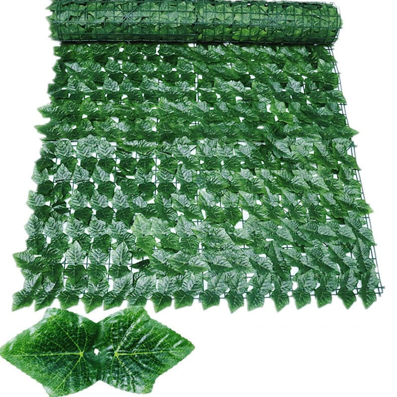 Privacy Screen Realistic Leaf UV-Resistant Cut To Fit