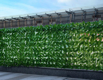 Privacy Screen Realistic Leaf UV-Resistant Cut To Fit
