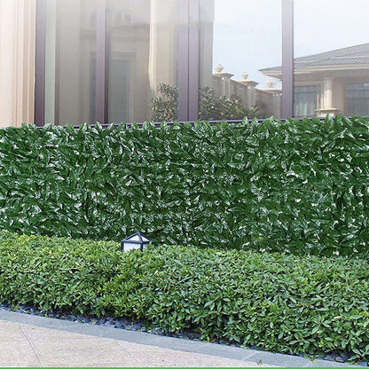 Privacy Screen Realistic Leaf UV-Resistant Cut To Fit