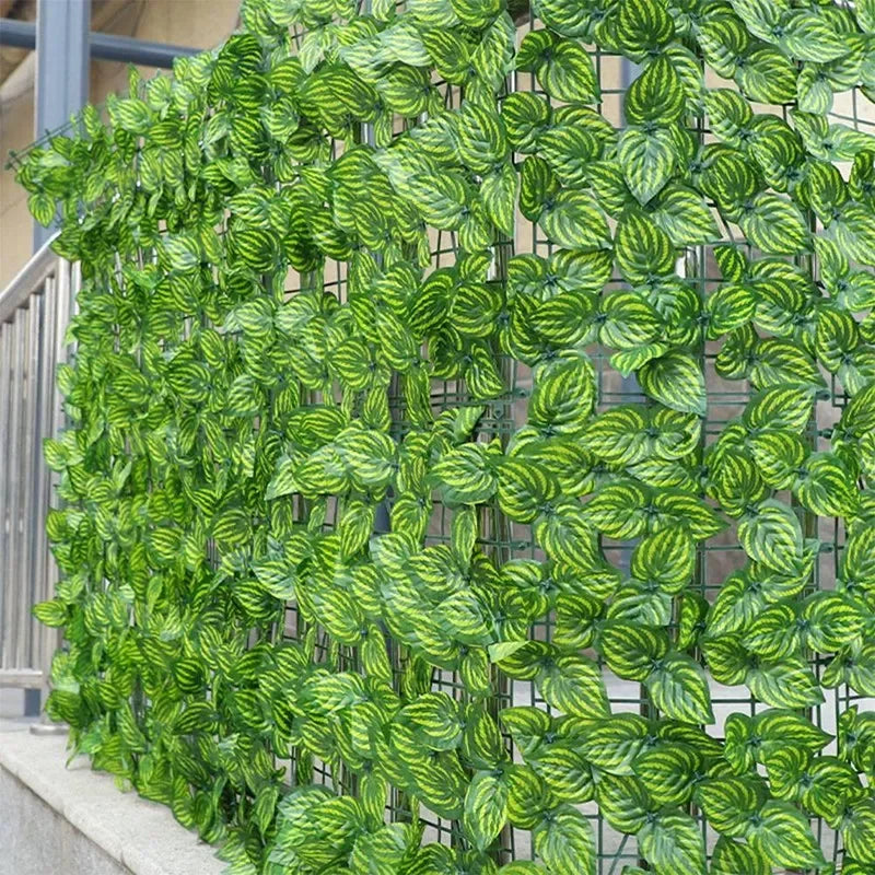 Privacy Screen Realistic Lush Foliage UV-Resistant & Weatherproof
