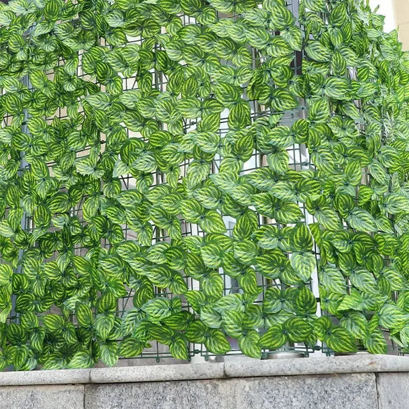 Privacy Screen Realistic Lush Foliage UV-Resistant & Weatherproof