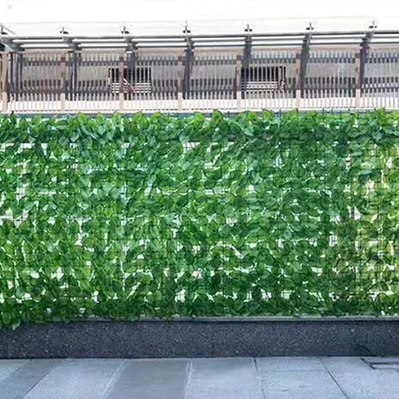 Privacy Screen Realistic Lush Foliage UV-Resistant & Weatherproof