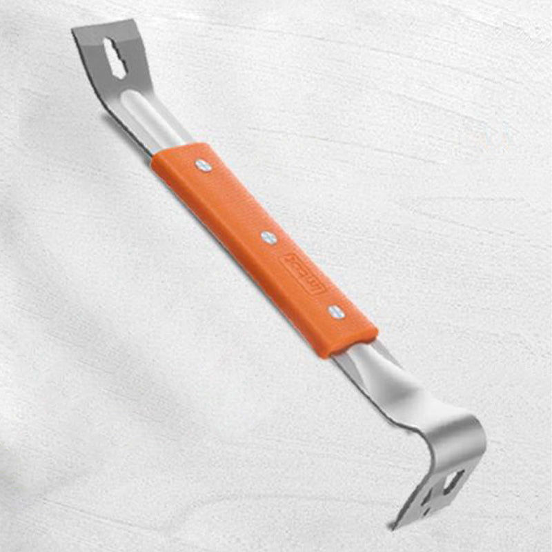 Pry Bar Stainless Steel Nail Puller & Non-Slip Grip