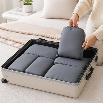 Pump-Free Air-Compression Packing Bags (6-Piece Set)
