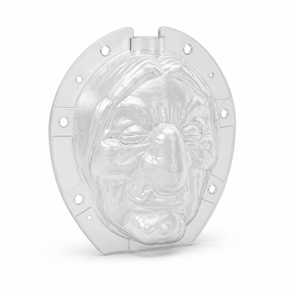 Pumpkin Carving Stencil Witch Face Reusable Polycarbonate
