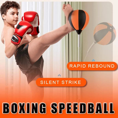 Punching Bag Stand Height-Adjustable Stable Base Ball & Pump