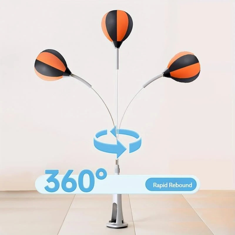 Punching Bag Stand Height-Adjustable Stable Base Ball & Pump