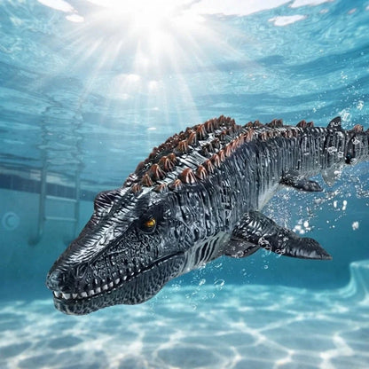 RC Mosasaurus Toy Realistic Swimming 2.4 GHz Remote