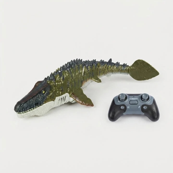 RC Mosasaurus Toy Realistic Swimming 2.4 GHz Remote