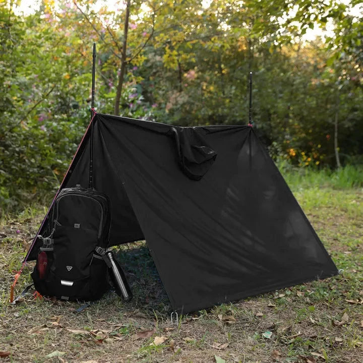 Rain Poncho 3-in-1 Waterproof & Windproof Ripstop Nylon