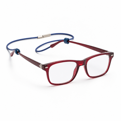 Reading Glasses Magnetic Neck Strap Blue Light Filter Lightweight