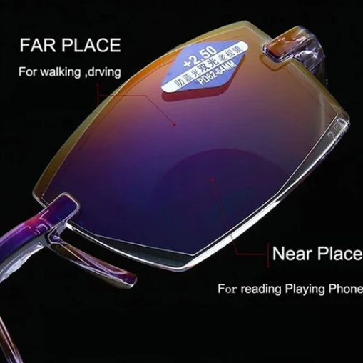 Reading Glasses Progressive Multifocal Blue Light Ultra Lightweight