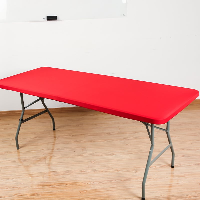 Rectangular Table Cover Stretch Polyester Water-Repellent & Wind-Resistant