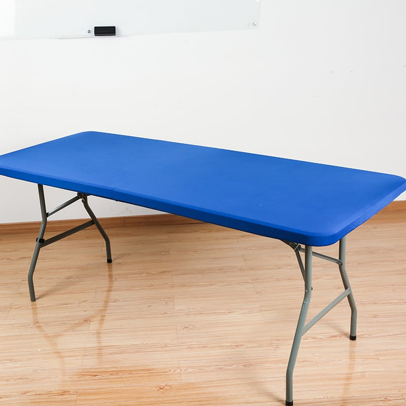 Rectangular Table Cover Stretch Polyester Water-Repellent & Wind-Resistant