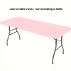 Rectangular Table Cover Stretch Polyester Water-Repellent & Wind-Resistant