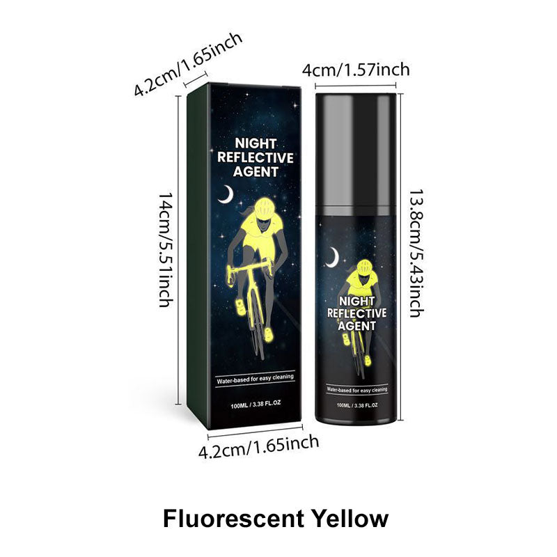 Reflective Spray Neon Finish Weatherproof Fabric-Safe 100ml