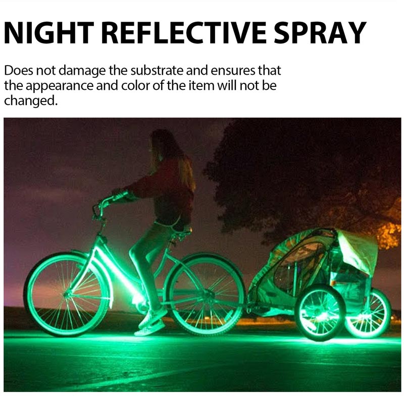 Reflective Spray Neon Finish Weatherproof Fabric-Safe 100ml