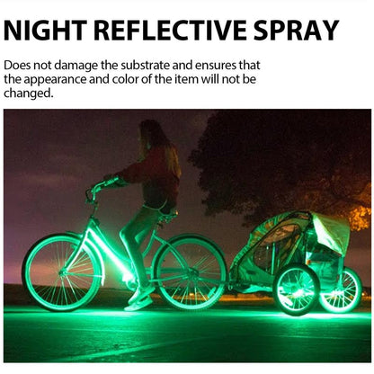 Reflective Spray Neon Finish Weatherproof Fabric-Safe 100ml