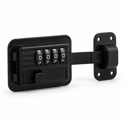 Refrigerator Lock Keyless Password Adjustable Strap & Adhesive Mount