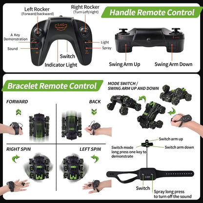 Remote Control Car 4WD Impact-Resistant Long-Range