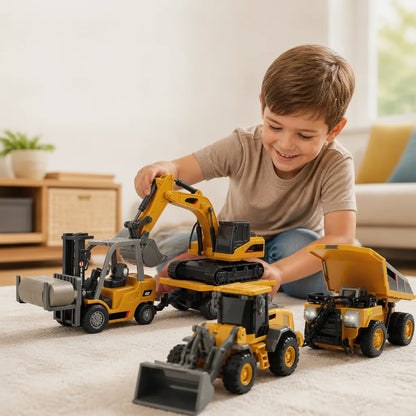 Remote Control Construction Vehicle USB-C Fast Charging
