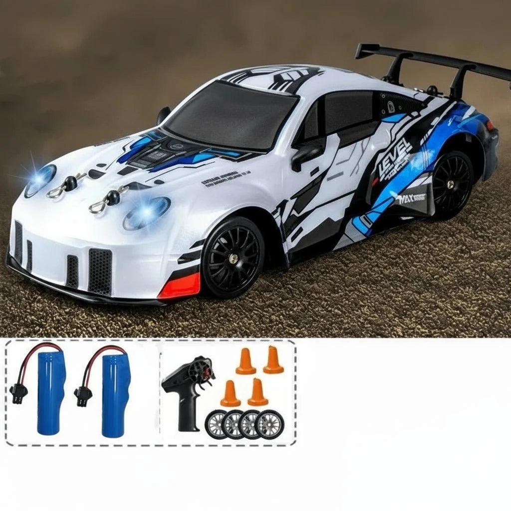 Remote Control Drift Car 1:24 4WD LED Lighting