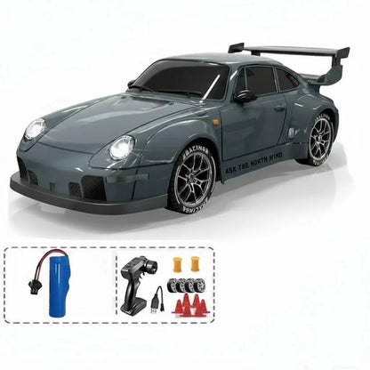 Remote Control Drift Car 1:24 4WD LED Lighting