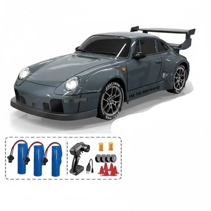 Remote Control Drift Car 1:24 4WD LED Lighting