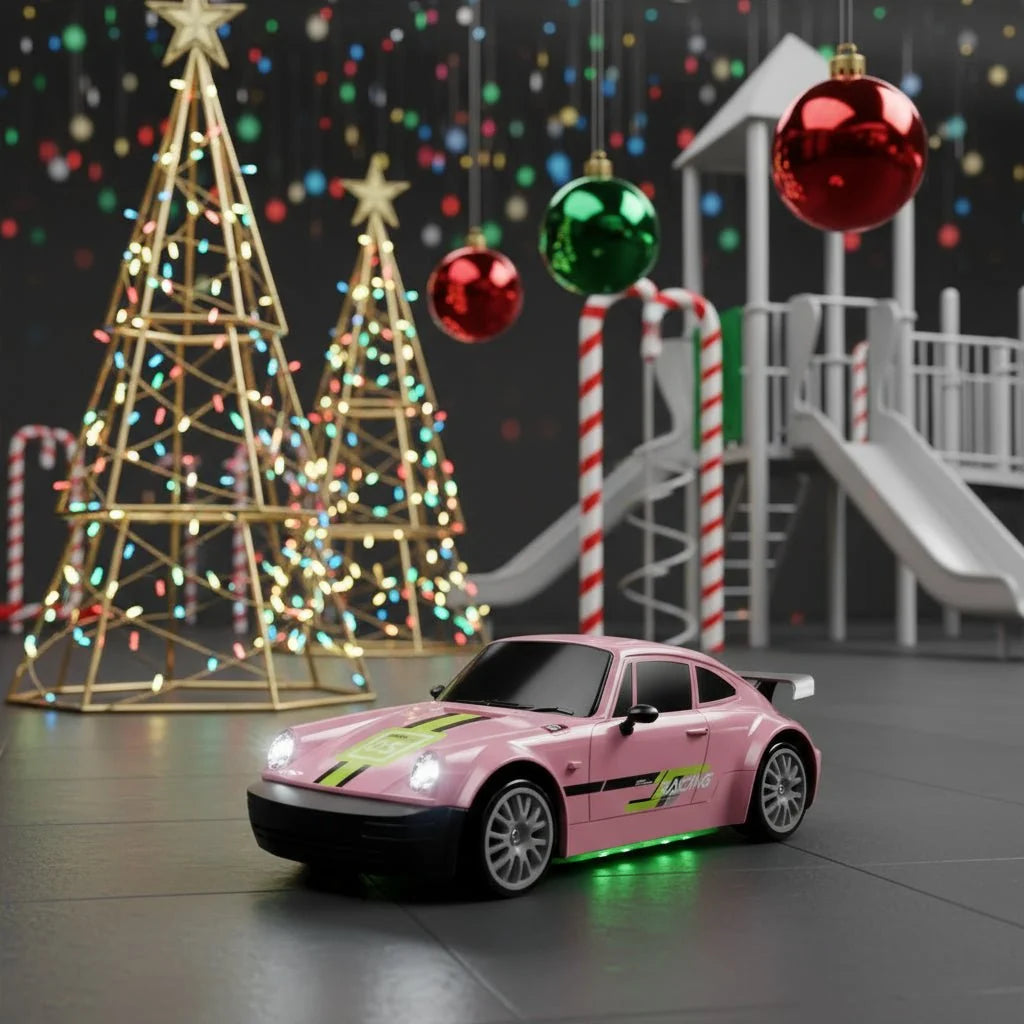 Remote Control Drift Car 1:24 4WD LED Lighting
