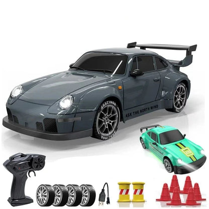 Remote Control Drift Car 1:24 4WD LED Lighting